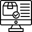 Logistics and delivery icon 64x64